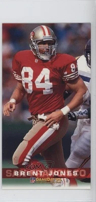 1994 Fleer GameDay Brent Jones #364 - Image 1 of 2