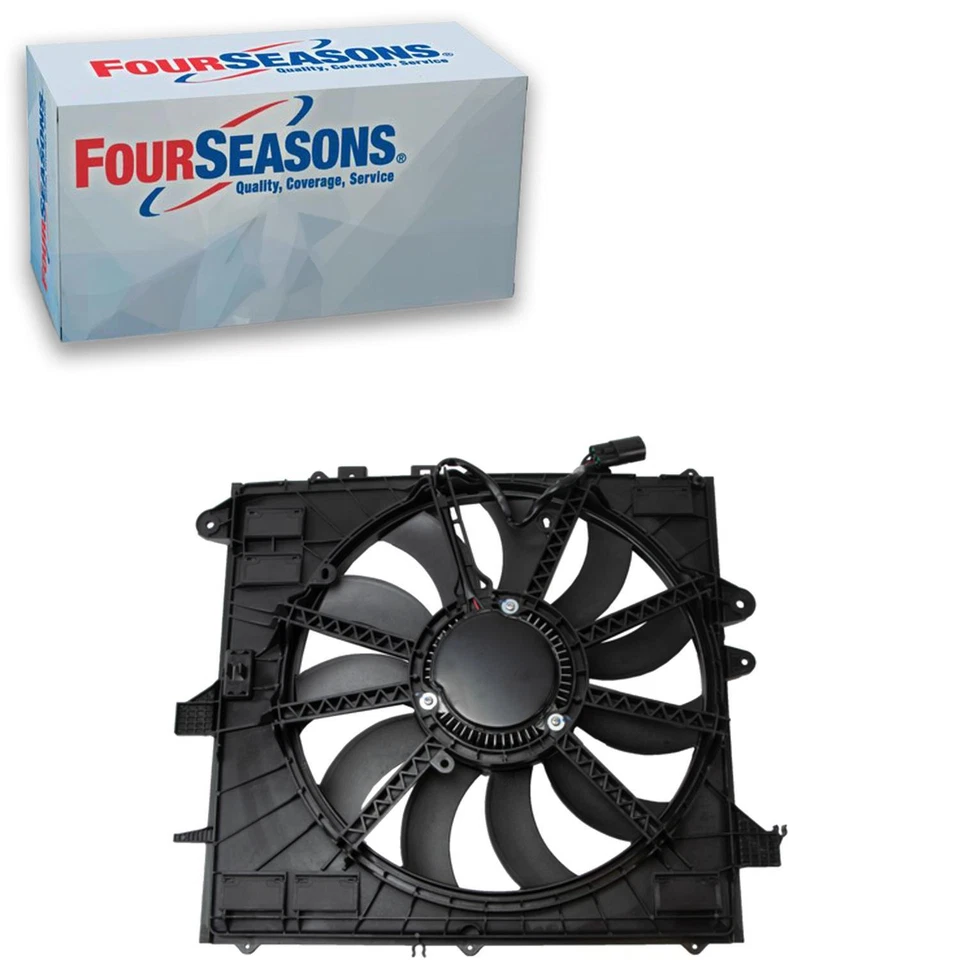 4 Seasons Engine Cooling Fan Assembly For 2019 Cadillac ATS 3.6L V6 - Image 1 of 2