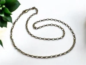 9ct yellow gold belcher chain 4.9g - Picture 1 of 12