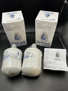 LOT of (2) Refresh R0003 Refrigerator Water Filter Refresh replaces DA29-00003G - Picture 1 of 6