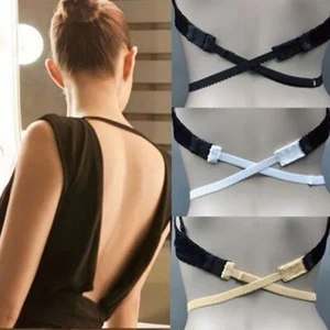 Fabric Bra Strap Adapter Aniti-slip Adjustable Extender for backless for Women - Picture 1 of 10