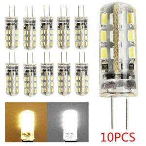 10pcs G4 LED Bulbs Capsule Replace Halogen Bulb SMD Corn Light Bulb DC 12V UK - Picture 1 of 11