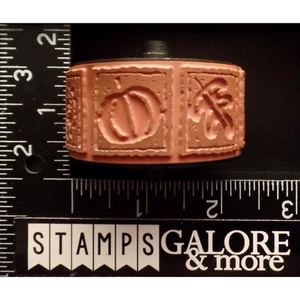 Stampin' Up! Around Wheel Rubber Stamps HARVEST FALL PUMPKIN ACORN APPLE #C1B - Picture 1 of 4