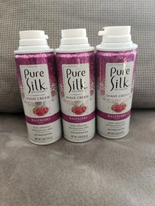 Pure Silk Spa Therapy Shave Raspberry Mist 5 oz 3 Pack - Picture 1 of 1