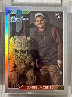 2023 Bowman's Best Gabriel Moreno Bowman By Randy Johnson #92RJ-13 D-Backs - Image 1 of 2