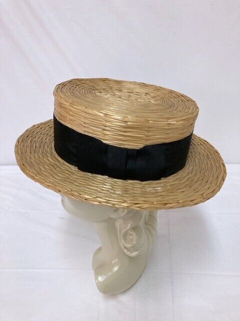 vintage boater hat products for sale | eBay