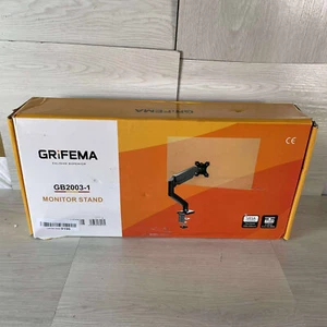 GRIFEMA GB2003-1 Supporto da Scrivania con Braccio Monitor Singolo per Schermo da 13" a 32", Molla a Gas - Foto 1 di 9