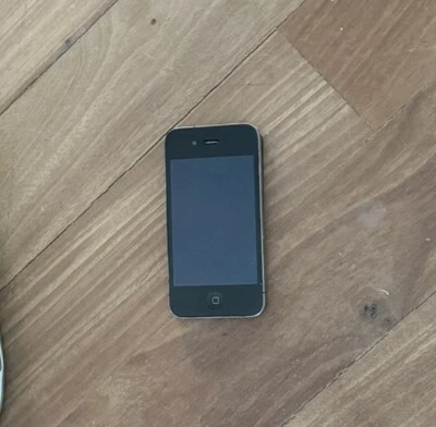 Apple iPhone 4 16GB Ungeprüft Teilespender Glas & Display Ok Spacegrey Schwarz - Bild 1 von 3