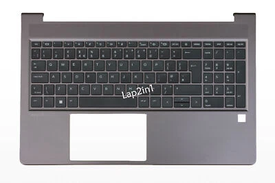 New HP ZBook Power G7 G8 Palmrest Case Top Cover with UK Keyboard M99648-031