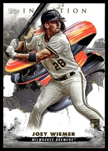 2023 Topps INCEPTION JOEY WIEMER #112 BREWERS RC - Picture 1 of 2