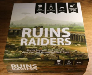 Ruins Raiders 2019 Eric Brinker Dungeon Treasure juego de mesa 1-8 jugadores - Imagen 1 de 3