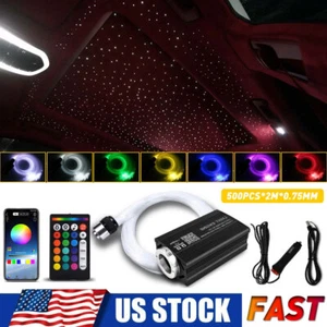 1000pc Car Headliner Star Light kit Roof Ceiling Lights Fiber Optic Star Ceiling - Picture 1 of 12