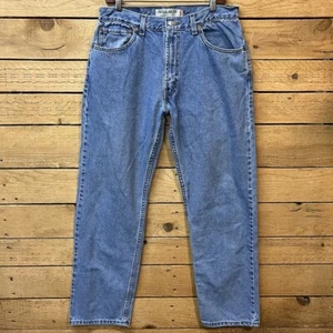 Levi's 505 Vintage Straight Leg Regular Fit Jeans Mens 34 x 31 Blue Denim - Picture 1 of 12