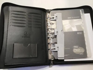 Franklin Covey Schwarz Kunstleder Folio Mappe Organizer Planer Datei Organizer - Bild 1 von 10