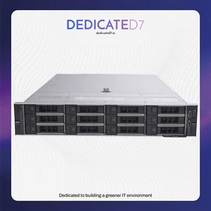 Dell R740xd, 2 x Gold 6138, 128GB RAM, 12x 8TB HDDs 2U Rack Server - Afbeelding 1 van 2