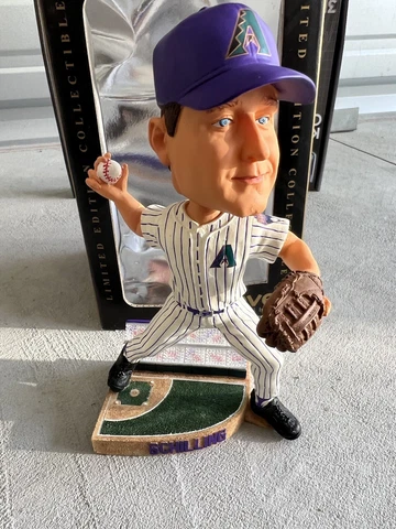 Arizona Diamondbacks MLB Curt Schilling Action bobblehead Foco 2003 Cover