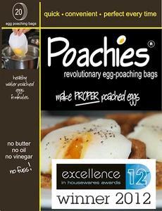 20 Poachies Egg-Poaching Bags - Picture 1 of 11