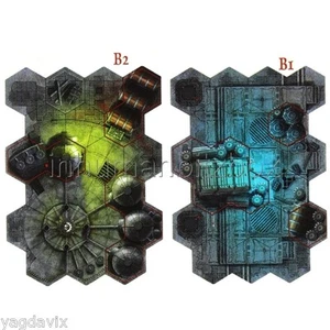 BaC02 PLATEAU B (B1 RECTO - B2 VERSO) WARHAMMER 40000 BITZ W40K HORUS HERESY BaC - Picture 1 of 1