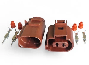 Stecker Reparatur wie 964857 Abgastemperatur Sensor für Audi VW Skoda Seat - Picture 1 of 6