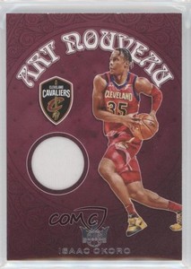 2020-21 Panini Court Kings Art Nouveau Isaac Okoro #AN-ISA Rookie RC
