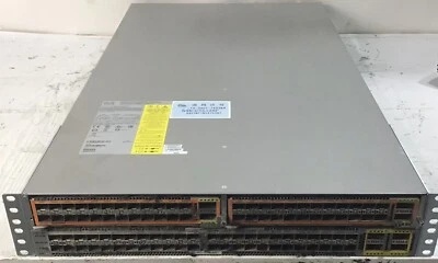 Cisco Nexus 56128P 10Gb SFP+ Switch w/ x2 N56-M24UP2Q 4x PSU - N5K-C56128P - Image 1 of 4