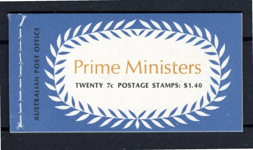 Folleto "Primeros Ministros" AUSTRALIA 1972 SC#'s 514a-17a MNH Foto 1 de 1