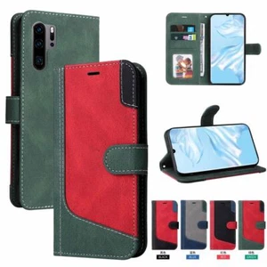 For Huawei P30 Pro P20 Mate20 Lite Y7 Y6 2019 Magnetic Wallet Leather Case Cover - Picture 1 of 37