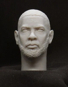 CUSTOM THE BOOK OF ELI DENZEL WASHINGTON HEAD SCULPT. Action figures 1/6 scale - Foto 1 di 4
