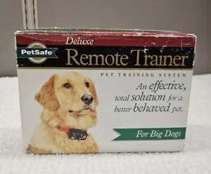 PetSafe Deluxe Remote Trainer System for Big Dogs - FACTORY SEALED - NIB - Picture 1 of 4
