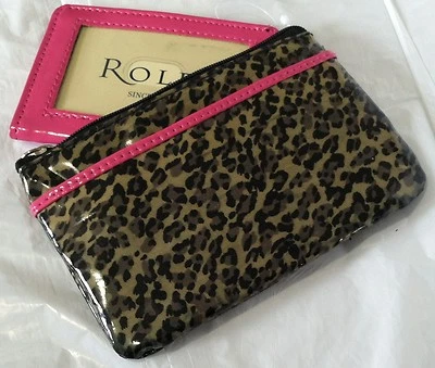 Cartera/Cartera Rolfs Portatarjetas Cremallera Alrededor y Extraer ID Estampado de Animales Nuevo  Foto 1 de 4