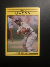1991 FLEER BASEBALL TONY GWYNN #529