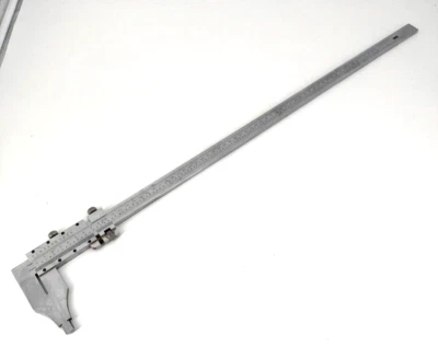 TTC CID-24 Vernier Caliper, 0-24" (0-600mm) Range, .001" .02mm - Image 1 of 4