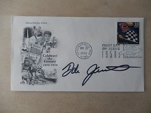 Sobre FDOI autografiado por Dale Jarrett 3 1/2" X 6 1/2" - Imagen 1 de 3