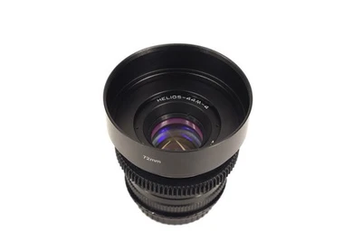 MFT Helios 44m 58mm f/2 CineMod | M4/3 Mount | Anamorphic Flare Purple - Image 1 of 4