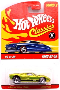 Hot Wheels Classics Series 2 #9 Ford GT-40 SF Antifreeze WL5spk's - Bild 1 von 4