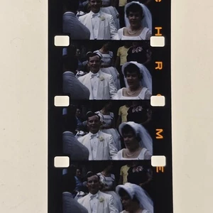 Vintage 16mm HOCHZEIT 1950 Family People Autos - Home Movie Kodachrome - Bild 1 von 12
