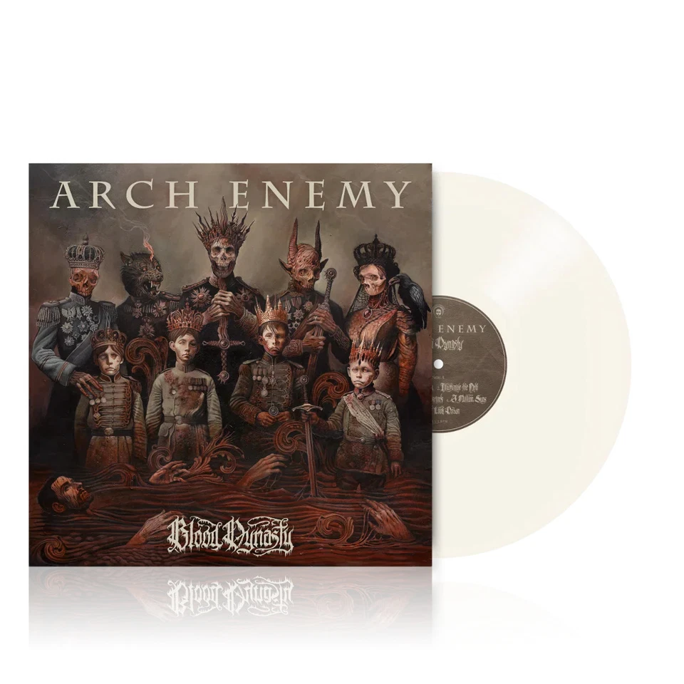 ARCH ENEMY -BLOOD DYNASTY (Indie Excl. Milky White Colored Vinyl) - Image 1 of 1