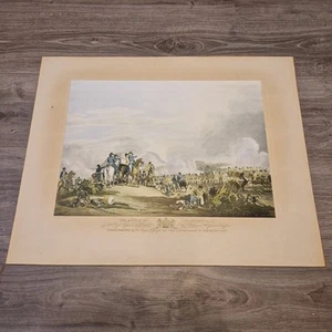 The Battle Of Salamanca Artistic Military Print Reproduction 24.5" X 19.5" - Picture 1 of 7