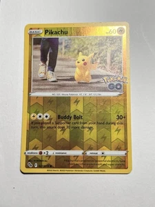 Pokemon Pikachu 027/078 Reverse Holo Pokémon GO NM - Bild 1 von 1