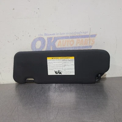 13 2013 NISSAN 370Z ROADSTER SUN VISOR RIGHT PASSENGER BLACK  - Image 1 of 4
