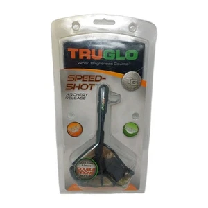TRUGLO SPEED-SHOT Dual-Jaw Ultra-Quiet Micro-Adjustable Archery Release Trigger - Picture 1 of 4
