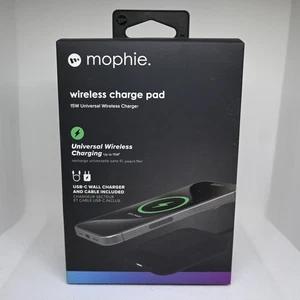 Mophie Wireless Charge Pad, 15W Universal Wireless Charger - Picture 1 of 5