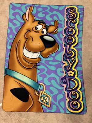 Manta de red de dibujos animados polar Scooby-Doo de colección delgada ligera 61,5 x 43 pulgadas Foto 1 de 4