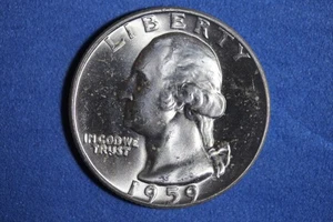 1959 D Washington Quarter #M24234 - Picture 1 of 2