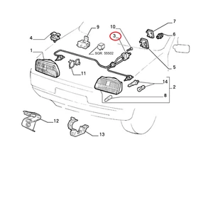 CORRETTORE ASSETTO FARI ANTERIORI FIAT CINQUECENTO ORIGINALE 7782548 - Foto 1 di 1