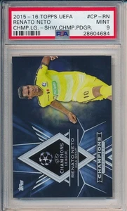2015/16 TOPPS UEFA CHAMPIONS LEAGUE CHAMPIONS PEDIGREE RENATO NETO #CP-RN PSA 9 - Picture 1 of 2
