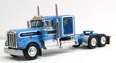 DCP blue Kenworth W900A 60" flattop sleeper tractor 1/64 no box - Image 1 of 4