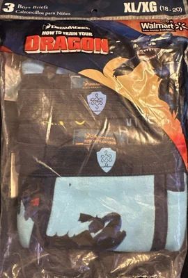 Calzoncillos Vantage Dream Works On How to Train Your Dragon talla XL 18-20 Foto 1 de 3