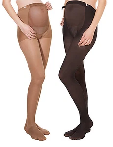 Umstandsstrumpfhose Stütz-Strumpfhose Schwanger Kompressions-Strumpfhose 140DEN - Bild 1 von 7