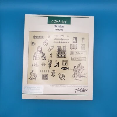 ClickArt Christian Graphics PC SEALED NEW - Image 1 of 2